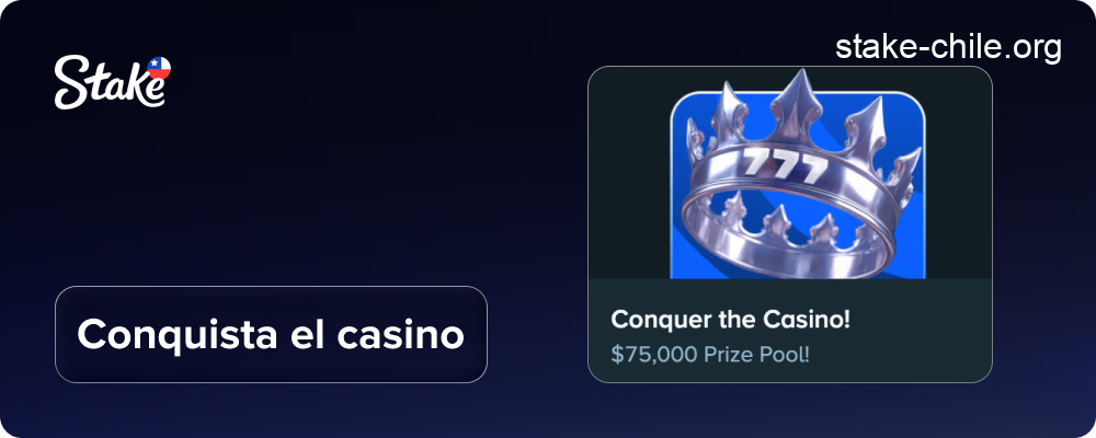 Bonificación de Conquista el Casino en Stake