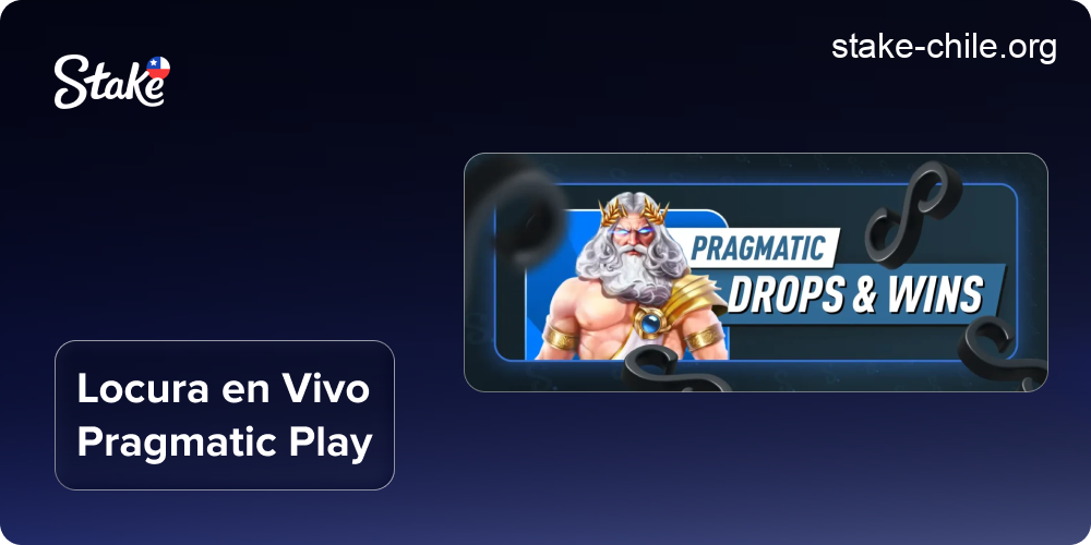 Bono de ocura en Vivo de Pragmatic Drops & Wins en Stake Chile