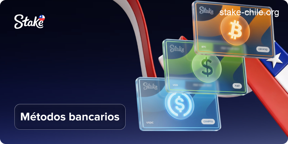 Métodos de pago en Stake Chile