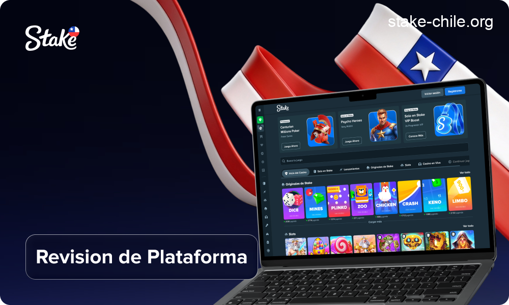 Reseña de la plataforma de casino y apuestas deportivas Stake Chile