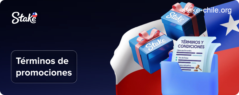 Términos de bonificación en Stake Chile